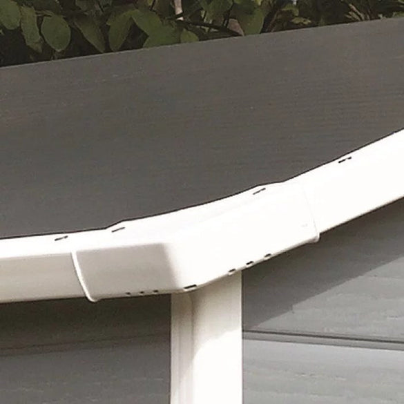 Keter Manor 4 ft. W x 6 ft. D Vertical Resin Outdoor Storage Shed Ideal For Patio Installation Included