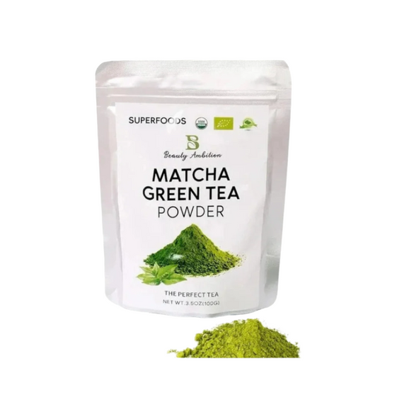 Beauty Ambition Matcha Premium Japanese Green Tea | 100% NATURAL 100g