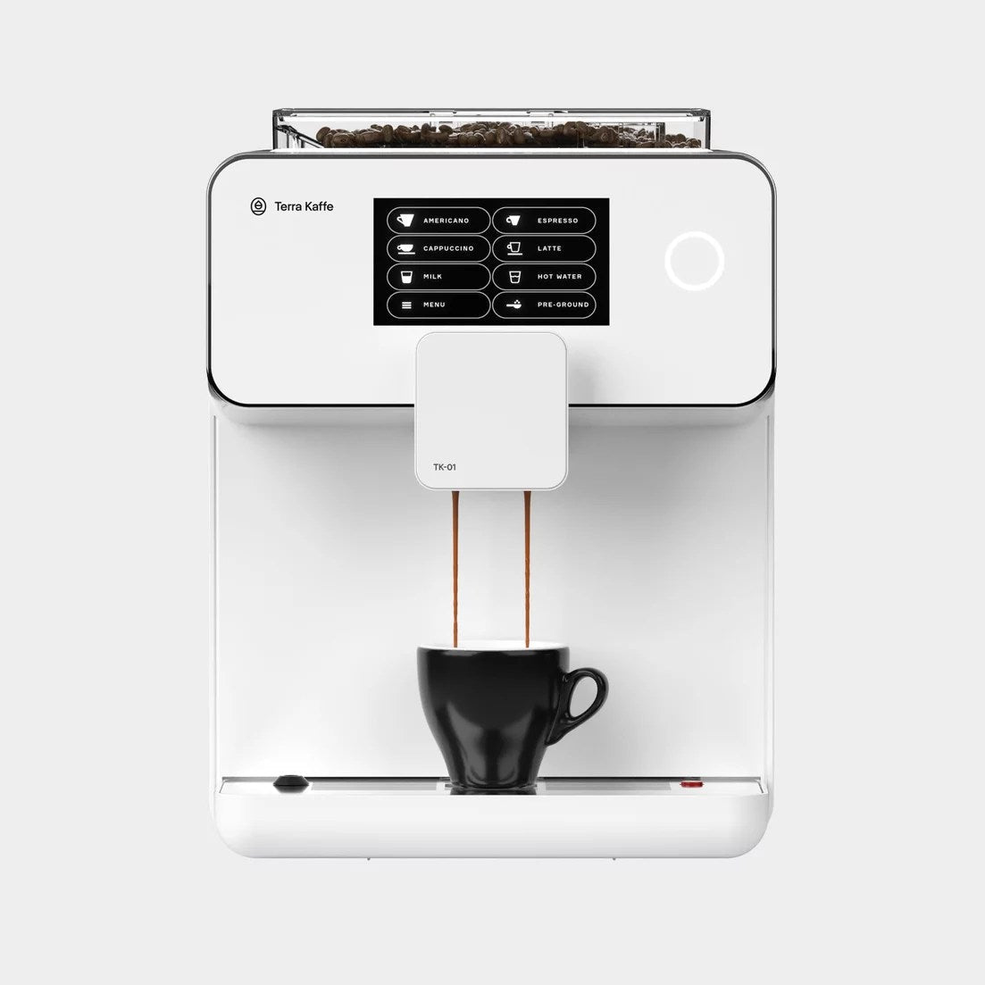 Terra Kaffe TK-01 Espresso Machine – White