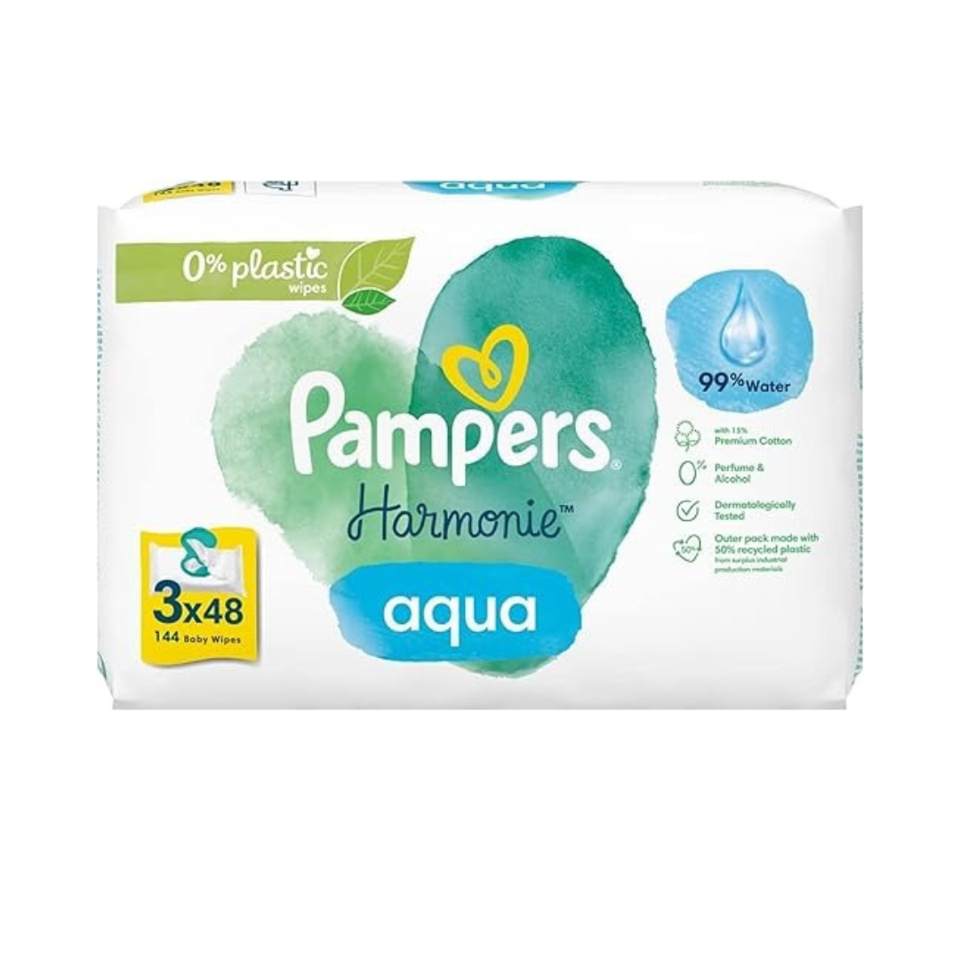 Pampers Aqua Pure, 3X48