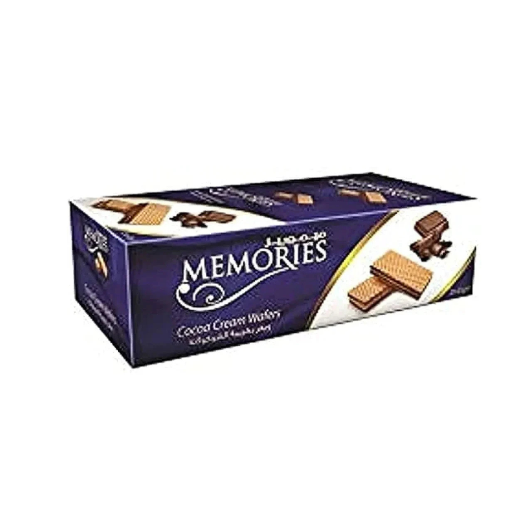 Memories Joy Cocoa Cream Wafer, 24 X 25g - Pack of 1