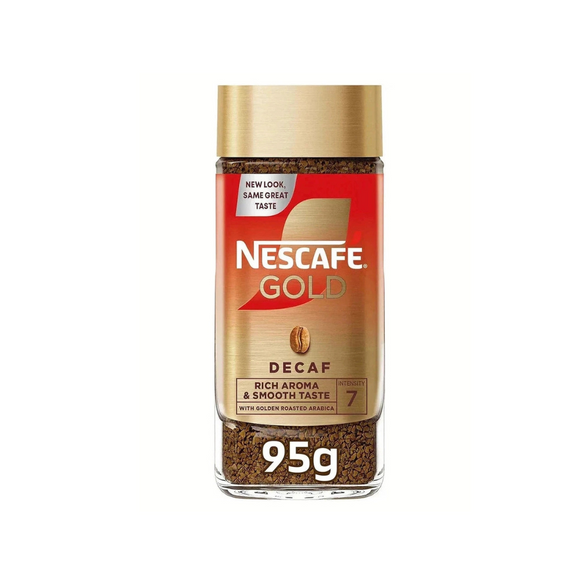 Nescafe Gold Decaf Instant Coffee Jar 95g