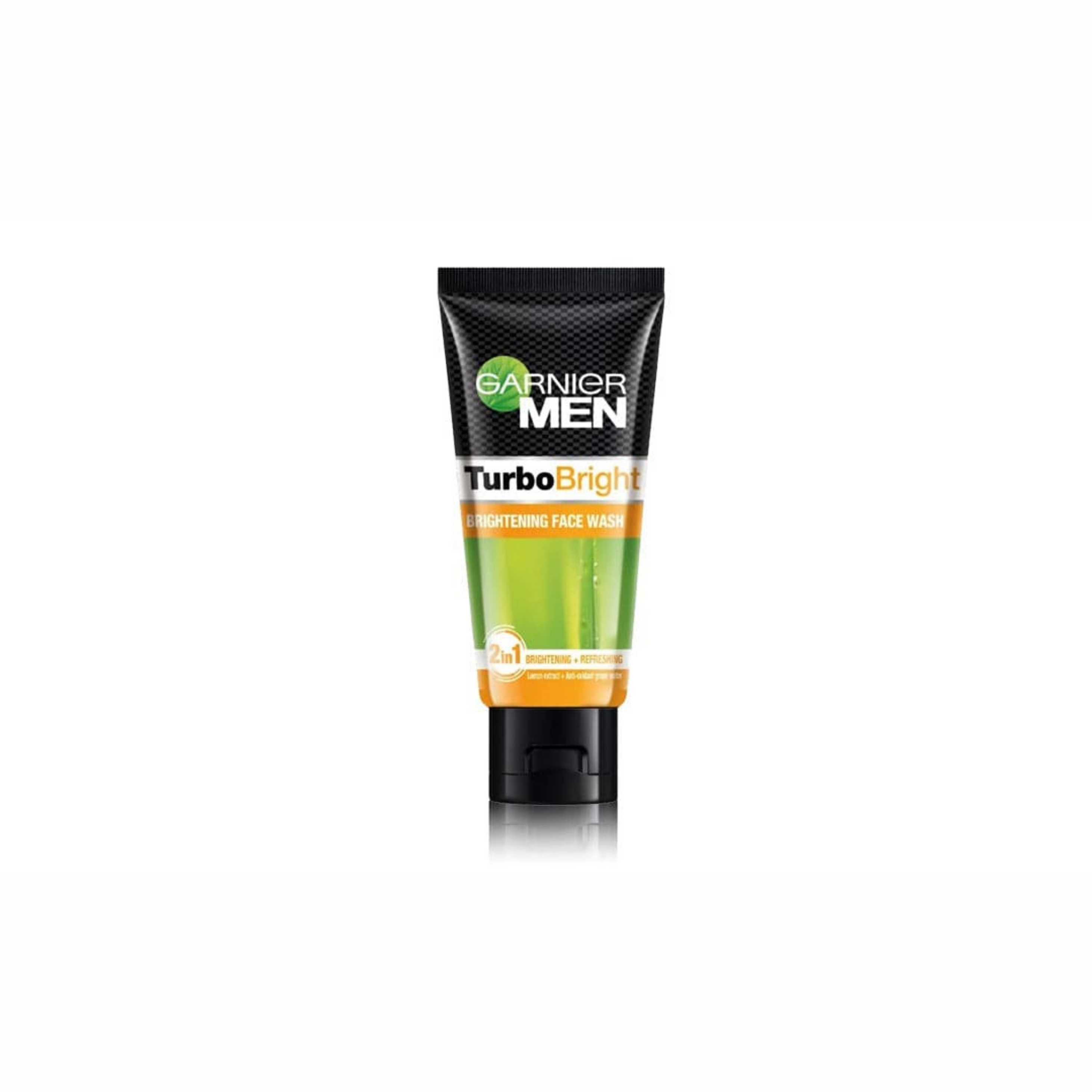 Garnier Men Turbo Bright Face Wash 50 ml - For Brighter Skin