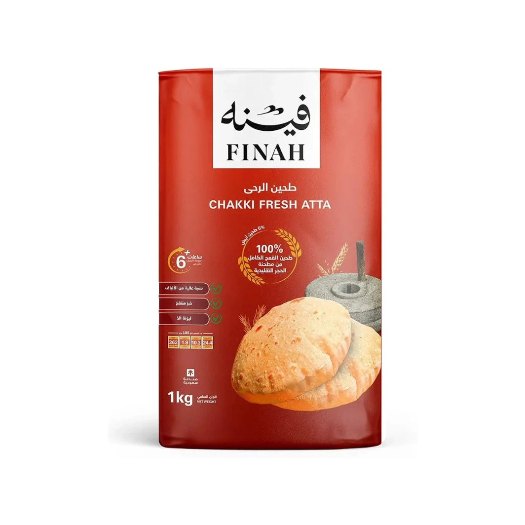 Finah chakki Fresh Atta 1 kg