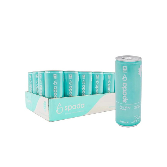 Spada Sparkling Soda Water Zero Box 250 ml, 24 Pack