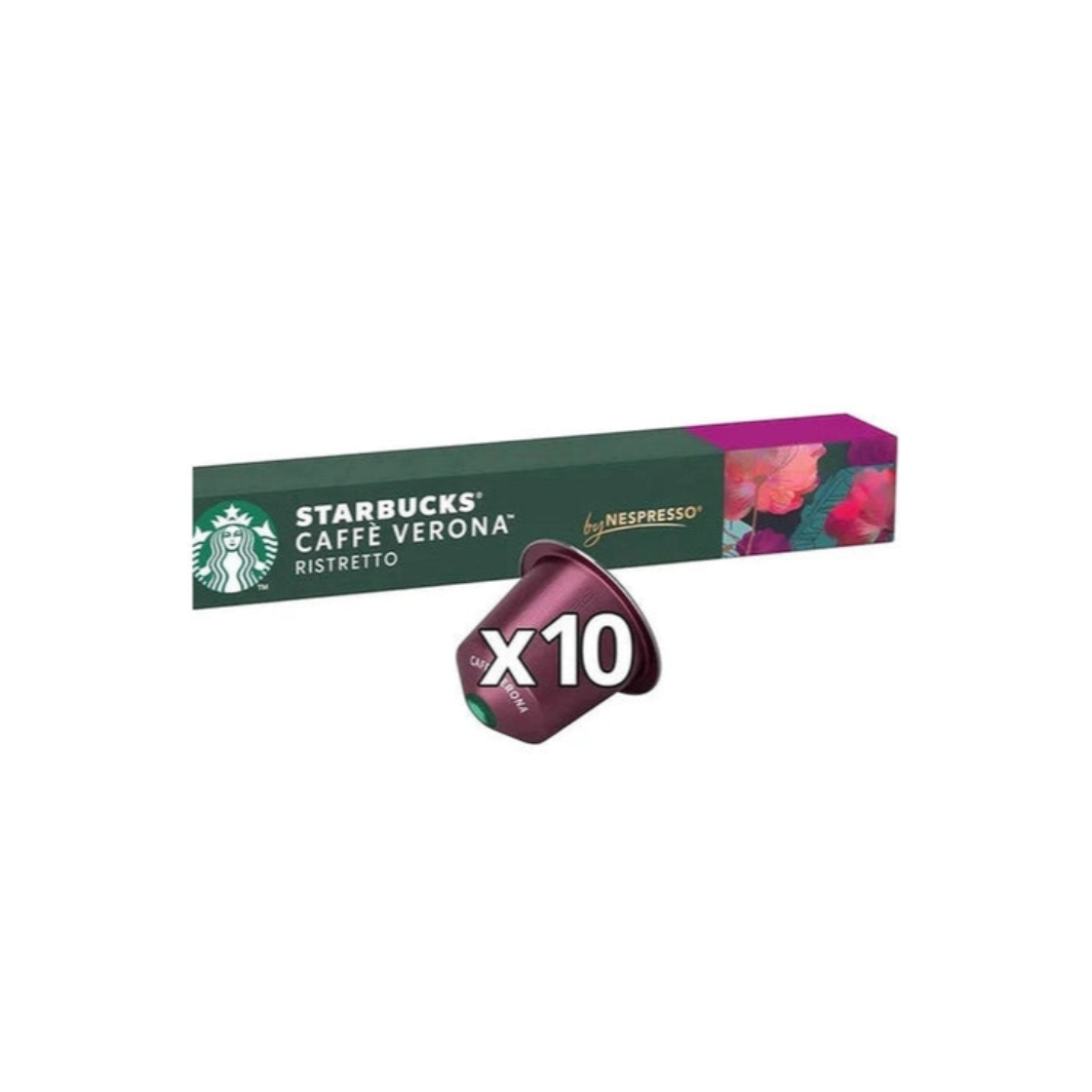 Starbucks Caffè Verona by Nespresso Capsules, 55g
