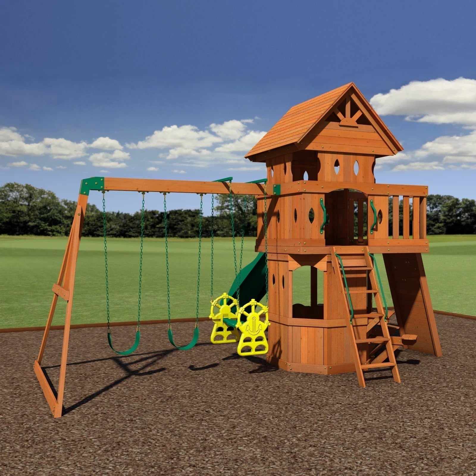 Woodland Swing Set