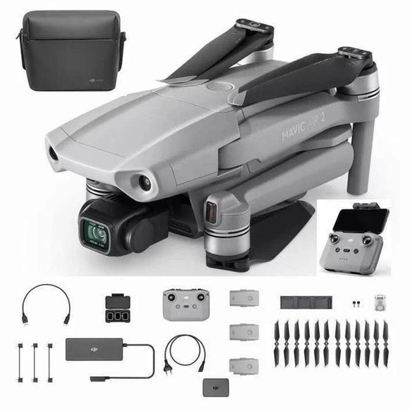DJI Mavic Air 2 Fly More Combo Drone 4K Camera Quadcopter Foldable