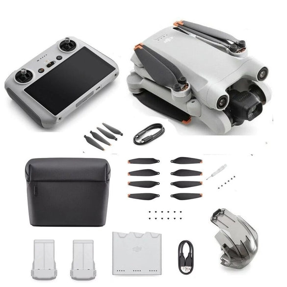 DJI Mini 3 Pro (DJI RC) and Fly More Kit Plus Bundle