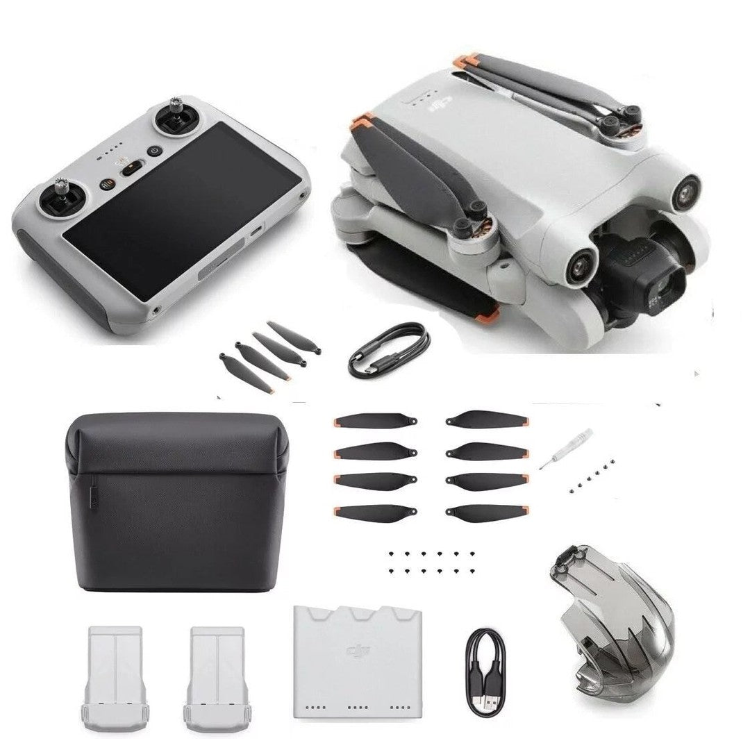 DJI Mini 3 Pro (DJI RC) and Fly More Kit Plus Bundle