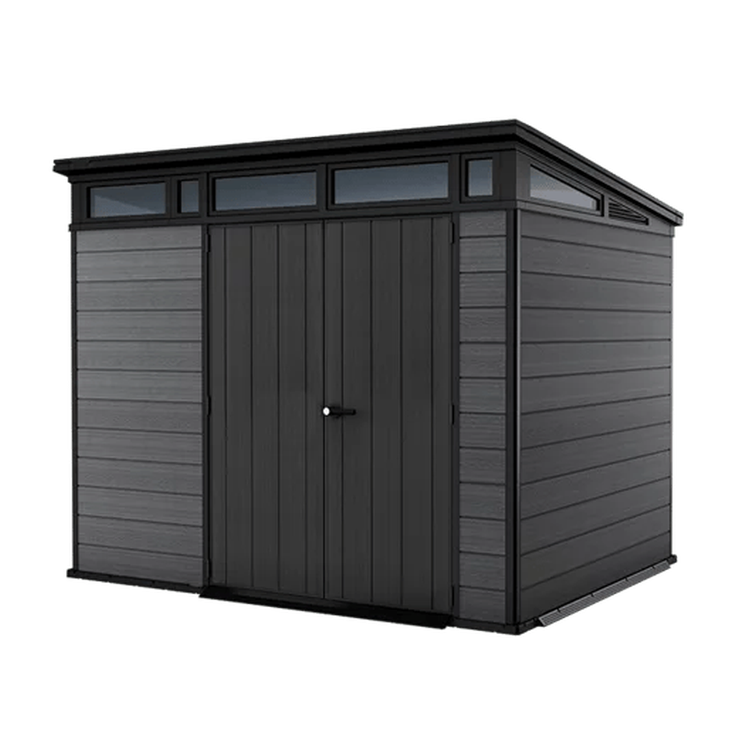 Keter Cortina 9×7 Storage Shed – Graphite