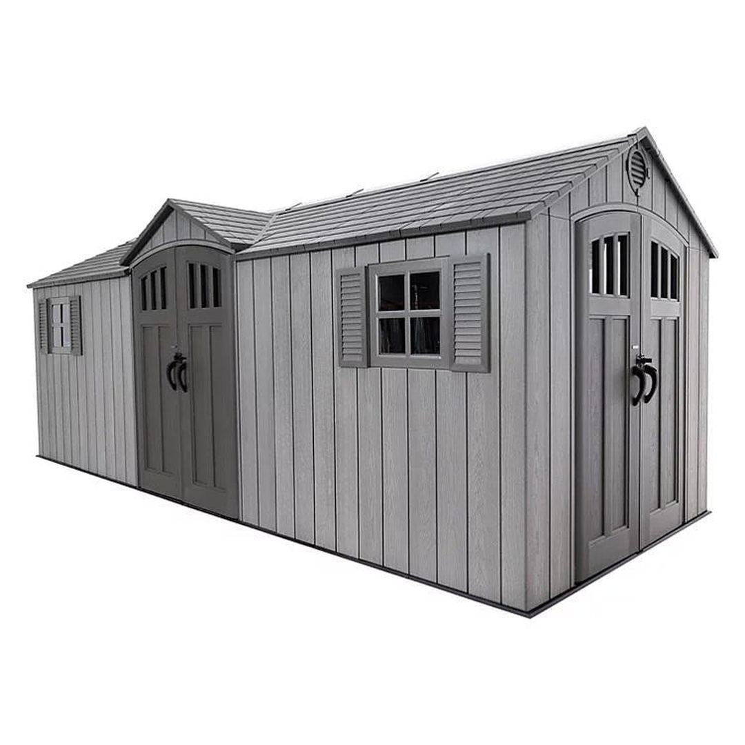 Lifetime 20 Ft. X 8 Ft. Outdoor Storage Shed