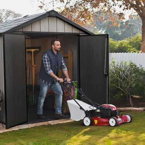 Keter Oakland 7.5×7 Storage Shed Grey