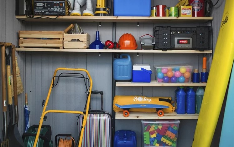 Keter Artisan 9×7 Foot Large Outdoor Shed with Floor with Modern Design for Patio Furniture