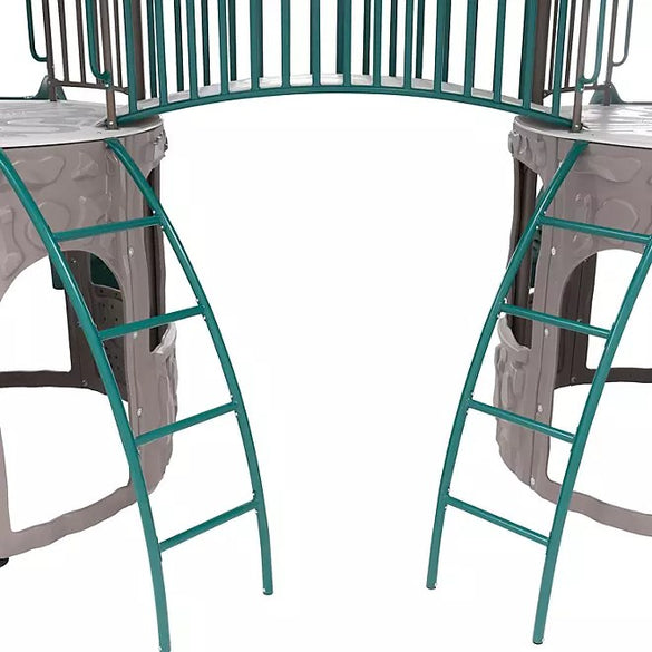 Lifetime 90966 Double Adventure Tower with Monkey Bars