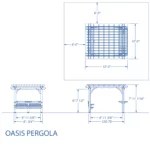 Oasis 12 x 10 Pergola