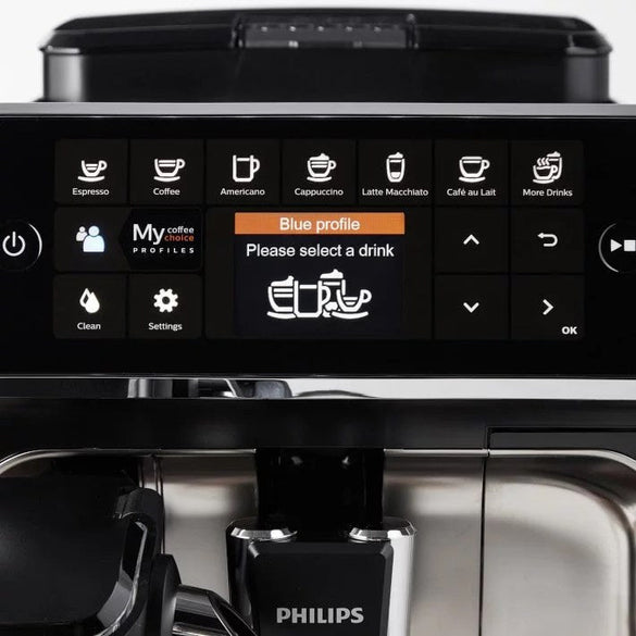 Philips 4300 Fully Automatic Espresso Machine with LatteGo, EP4347