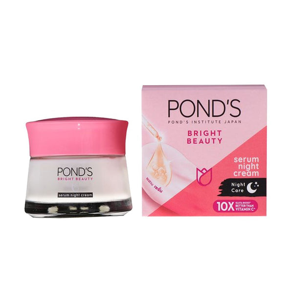 Pond's Bright Beauty Serum Night Cream, 50g