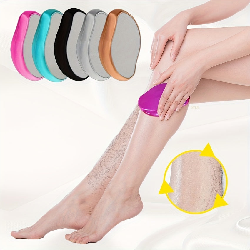 Portable Crystal Hair Remover for Smooth Summer Skin