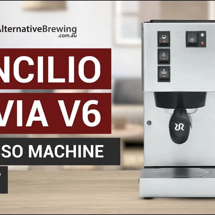 Rancilio Silvia Espresso Machine Iron Frame Stainless