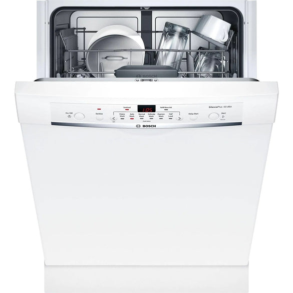 Bosch Ascenta 24″ SHE3AR72UC Built-In Dishwasher – White