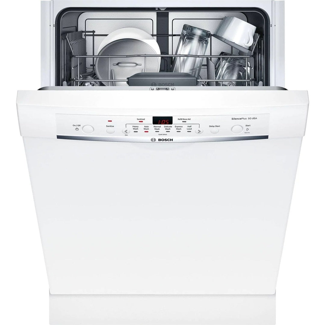 Bosch Ascenta 24″ SHE3AR72UC Built-In Dishwasher – White