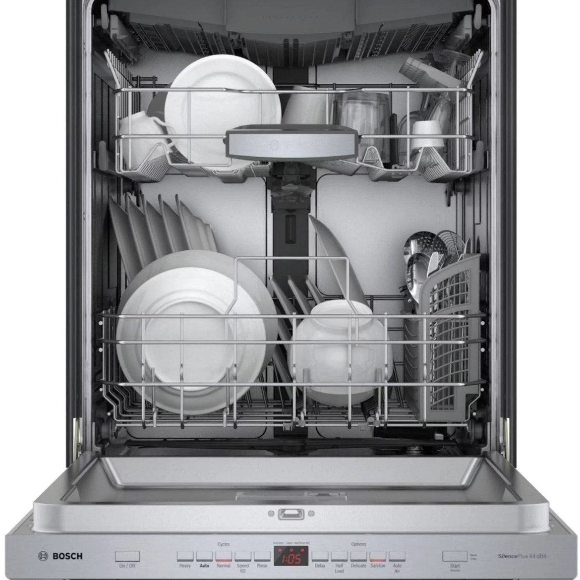 Bosch 500 Series 24″ Stainless Steel Built in Dishwasher-SHPM65Z55N