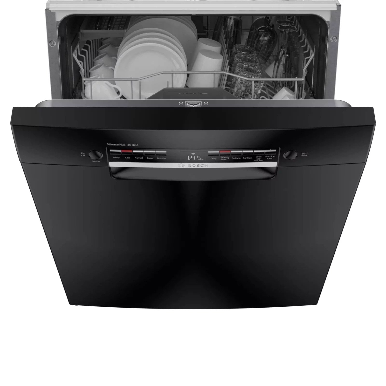 Bosch 300 Series 24″ Black Built in Dishwasher