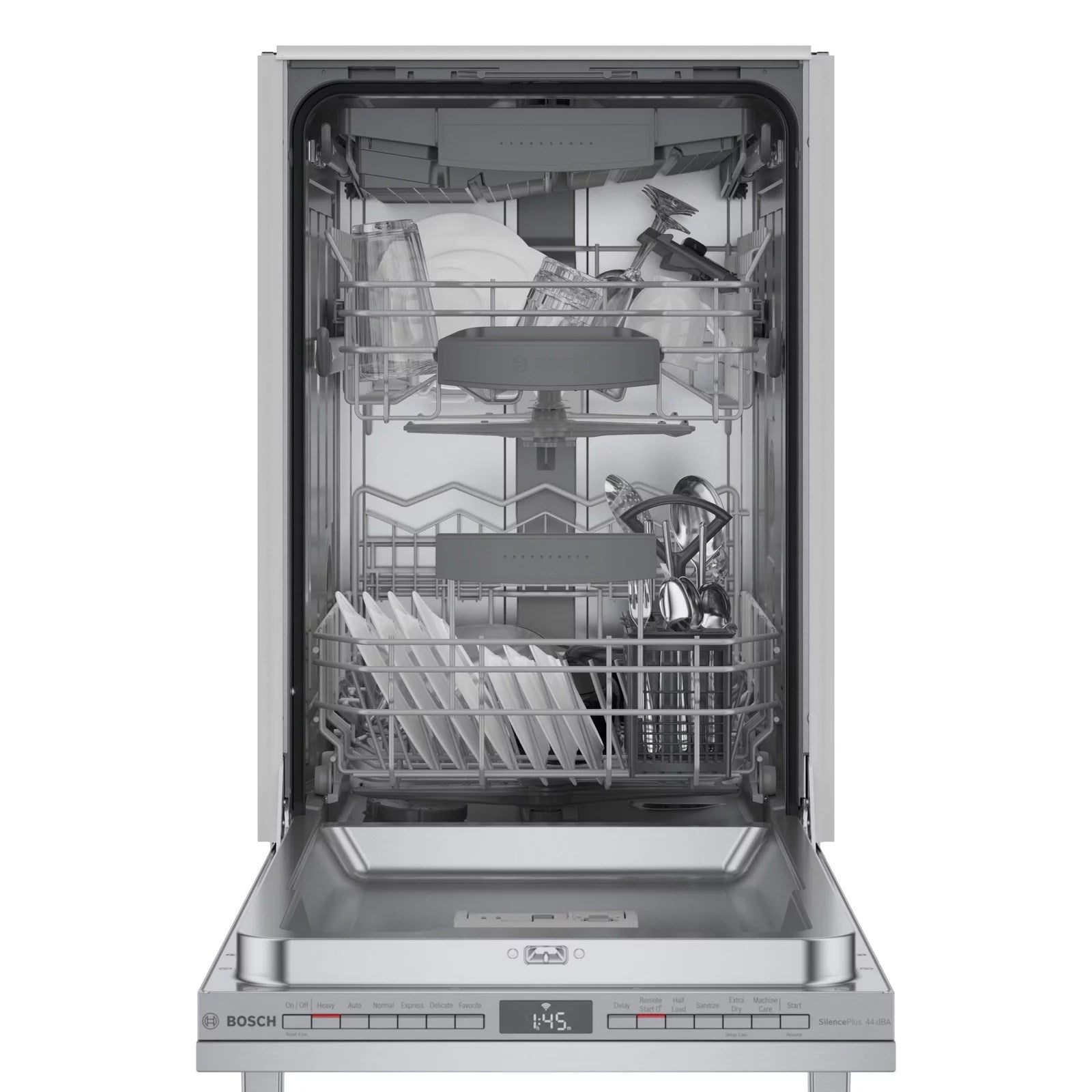 Bosch 800 Series 18″ Stainless Steel Built in Dishwasher-SPX68B55UC